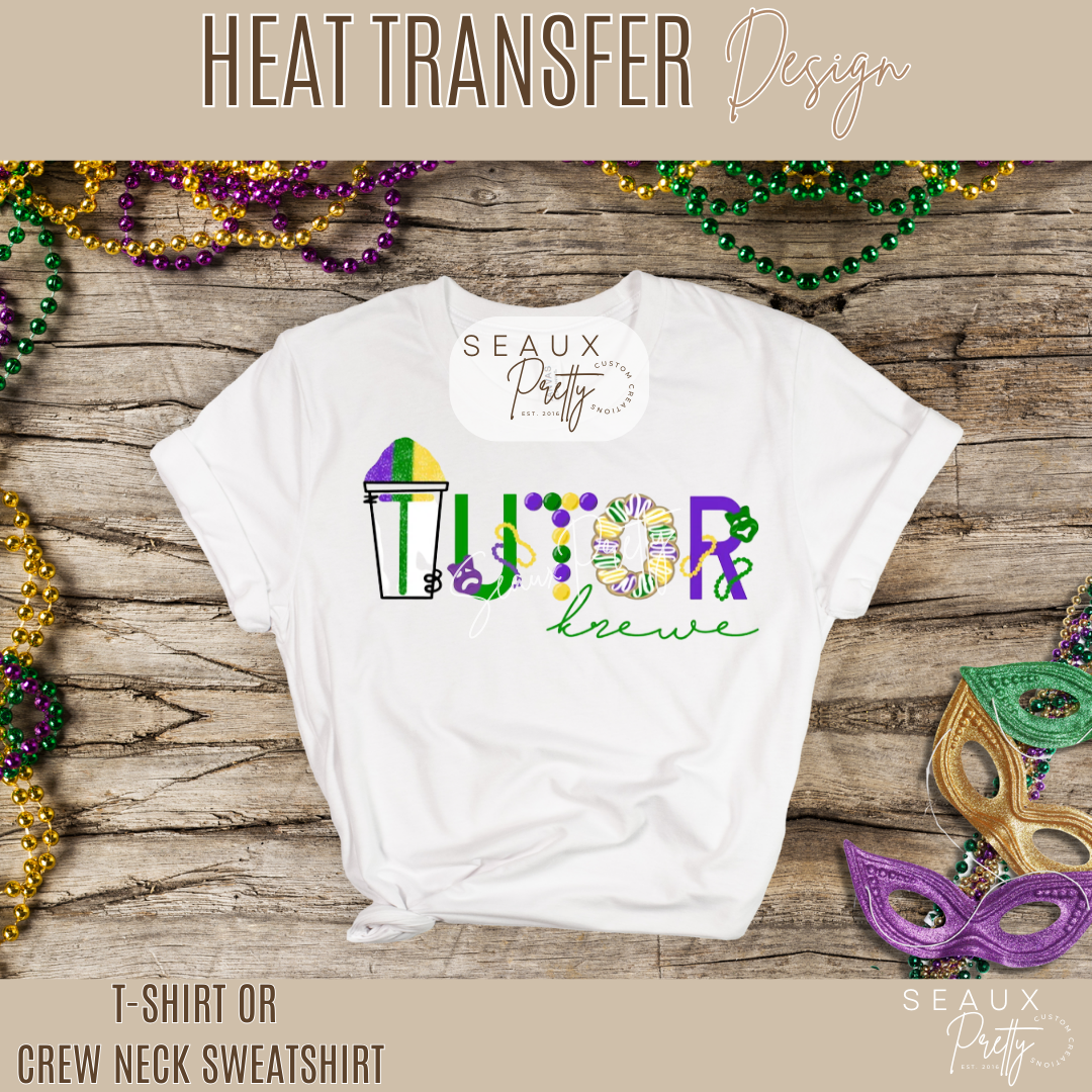 Tutor Krewe Mardi Gras Tee