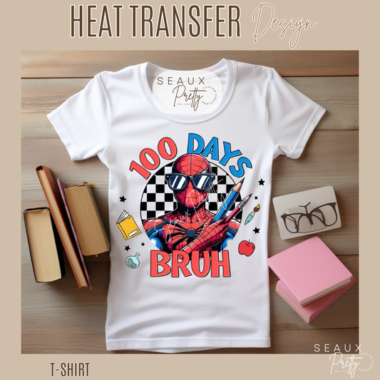 Spidey 100 Days of School Tee