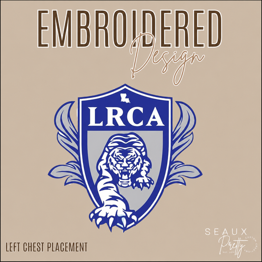 LRCA Middle Embroidered Logo