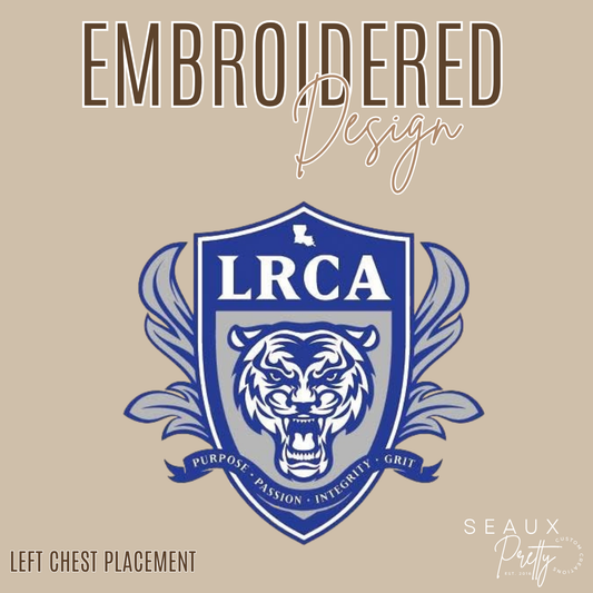 LRCA High School Embroidered Logo
