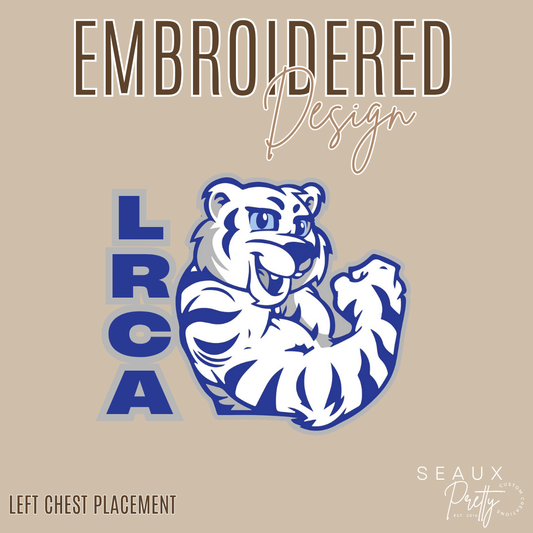 LRCA Lower Campus Embroidered Logo