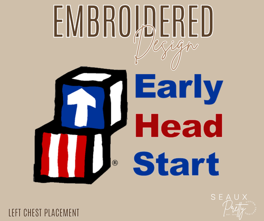 Early Head Start Embroidery Design