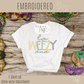 LaWeezyAna Mardi Gras Embroidered Tee