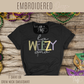 LaWeezyAna Mardi Gras Embroidered Tee