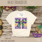 Coquette Bow Mardi Gras Words Glitter Look Tee