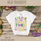 Let the Good Times Roll Mardi Gras Glitter Look Tee