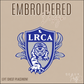 LRCA Middle Embroidered Logo