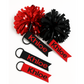 Personalized Cheer Pom Name Tags – Set of 2