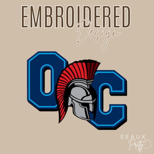 Comeaux High Embroidery Design